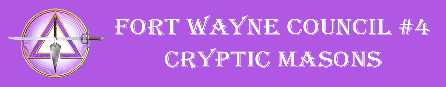 Fort Wayne Council #4 Cryptic Masons